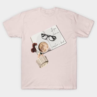 If you love me read me a book, illustration T-Shirt